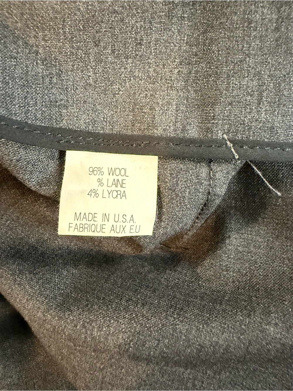 Theory Nichelle Tailor Gray Wool Blazer Skirt Suit Size 4/2 - Picture 7 of 7